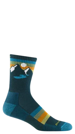 Men's Sunset Ridge Micro Crew Lightweight Hiking Socks