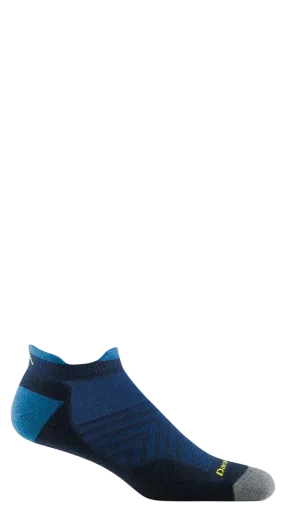 M's Run No Show Tab Cushioned Ultra-Lightweight Running Socks