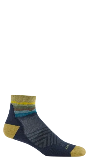 M's Run Quarter Ultra-Lightweight Cushion Running Socks